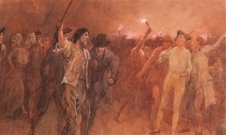 Charles Green (1840-1898) 'The Gordon Riots' (1896)